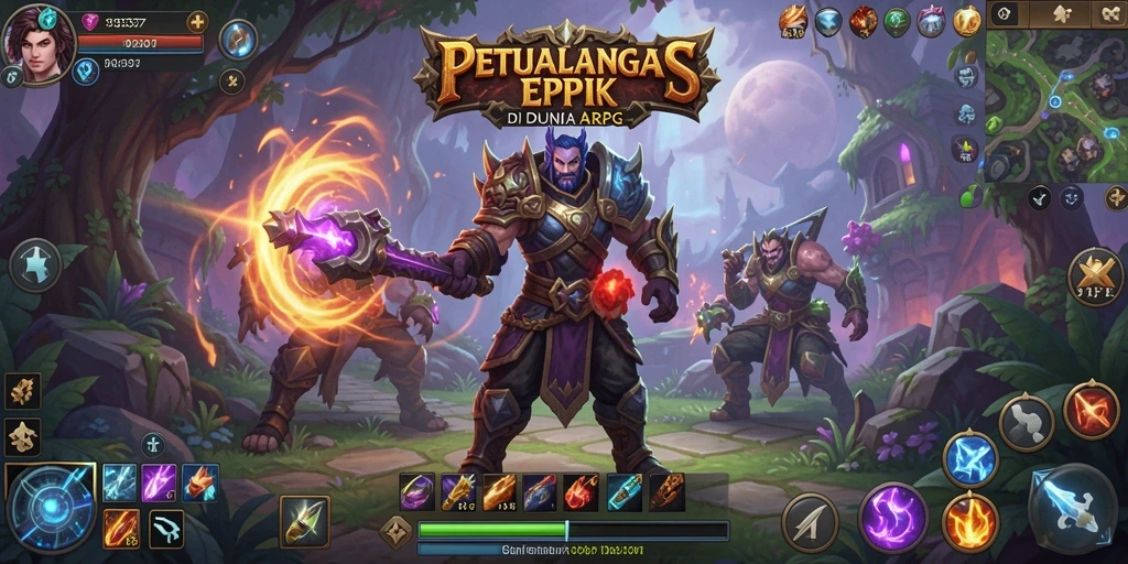 Gameplay ARPG yang mendebarkan dengan grafis menawan.