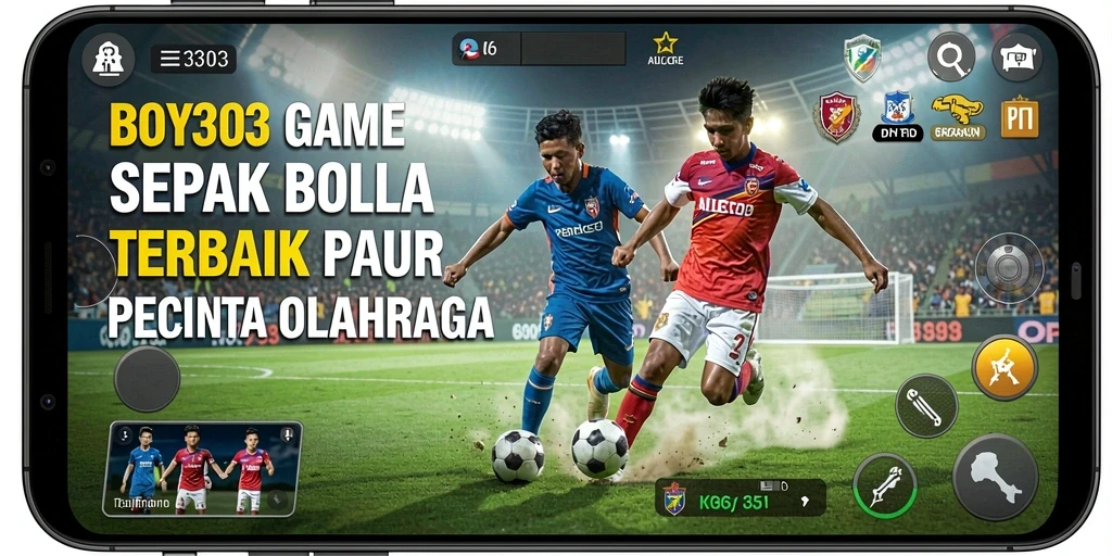 Tangkapan layar utama dari gameplay BOY303 yang intens dan kompetitif.