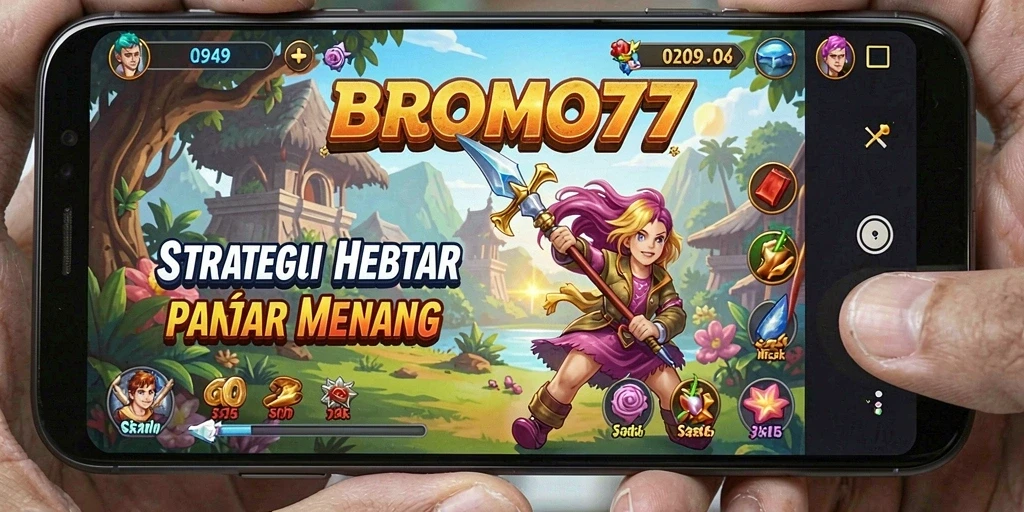Tampilan gameplay BROMO77 yang mempertontonkan strategi mendebarkan.
