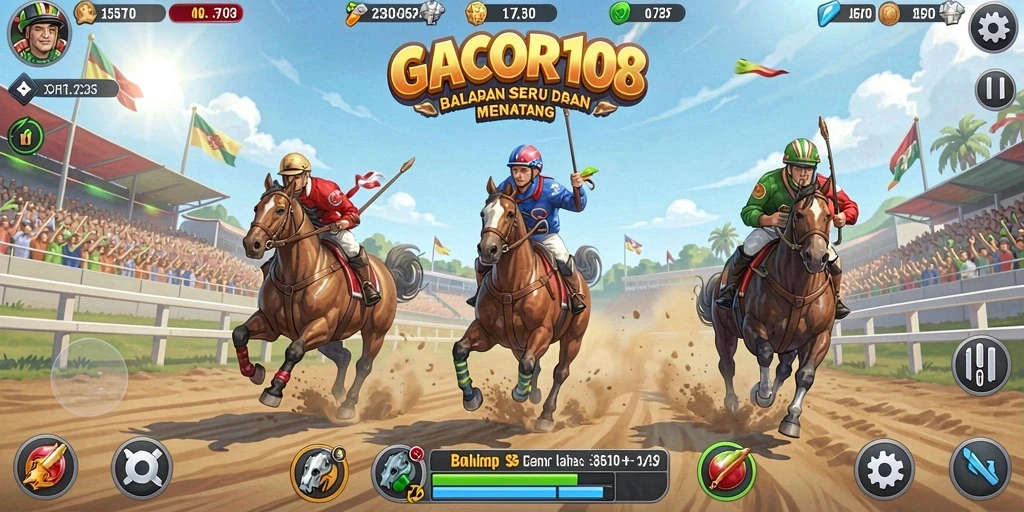 Tampilan gameplay GACOR108 yang menegangkan dan penuh aksi.