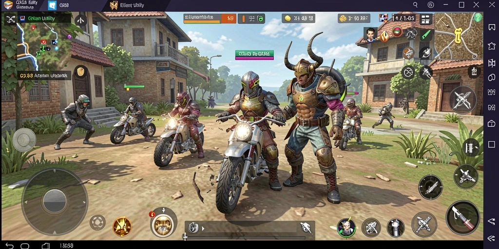 Screenshot GX88 menampilkan antarmuka pengguna yang sederhana dan efisien.