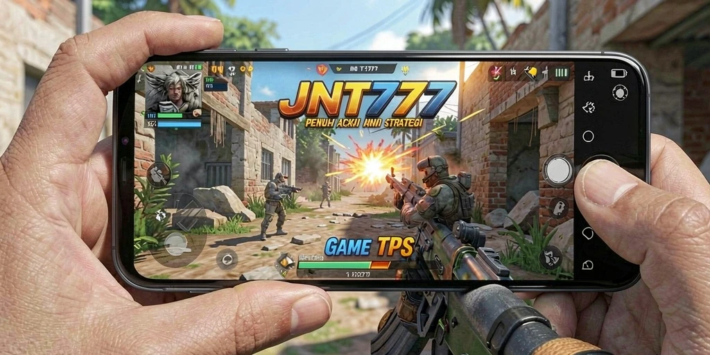 Tampilan gameplay seru dan menegangkan dari JNT777.