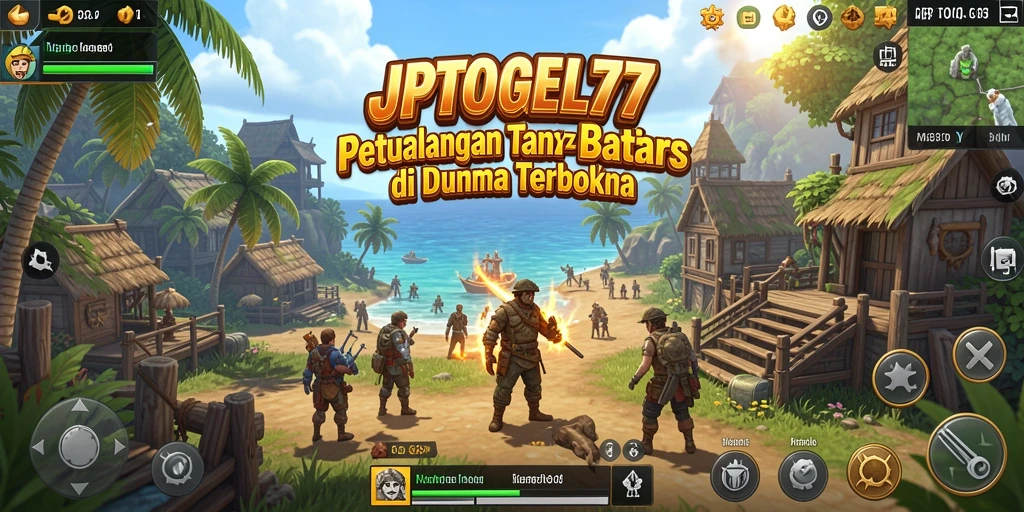 Ketika karakter menjelajahi dunia terbuka yang menakjubkan.