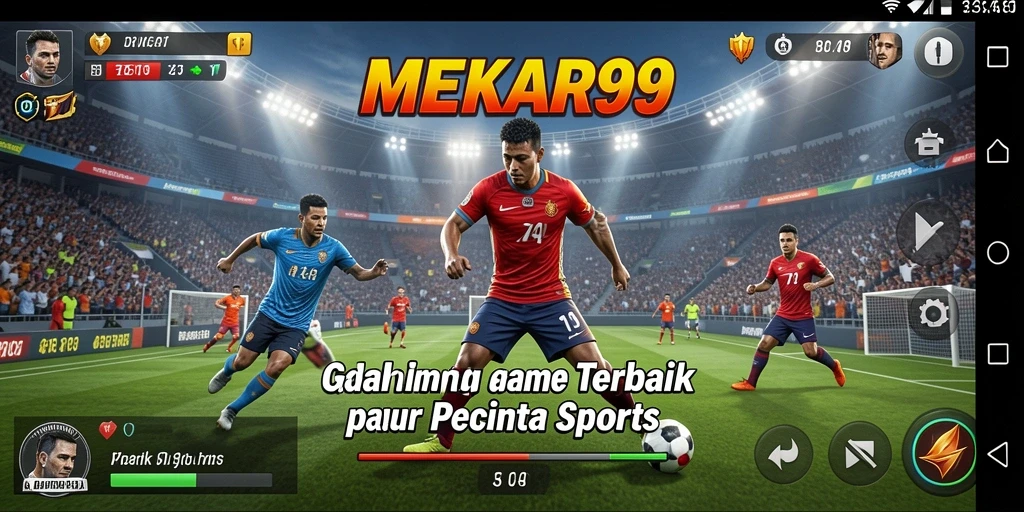 Tampilan gameplay MEKAR99 yang menegangkan dan seru.