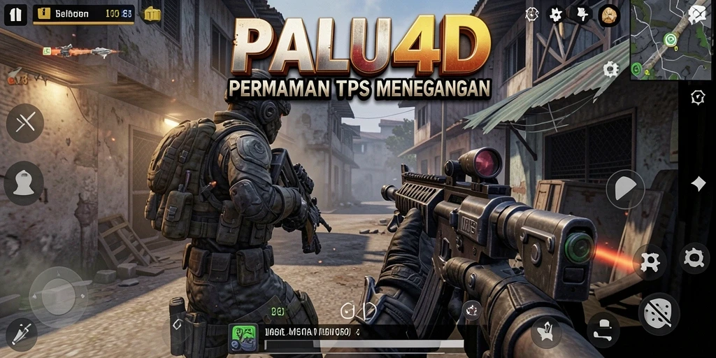 Screenshot gameplay menunjukkan pertarungan seru dalam PALU4D.