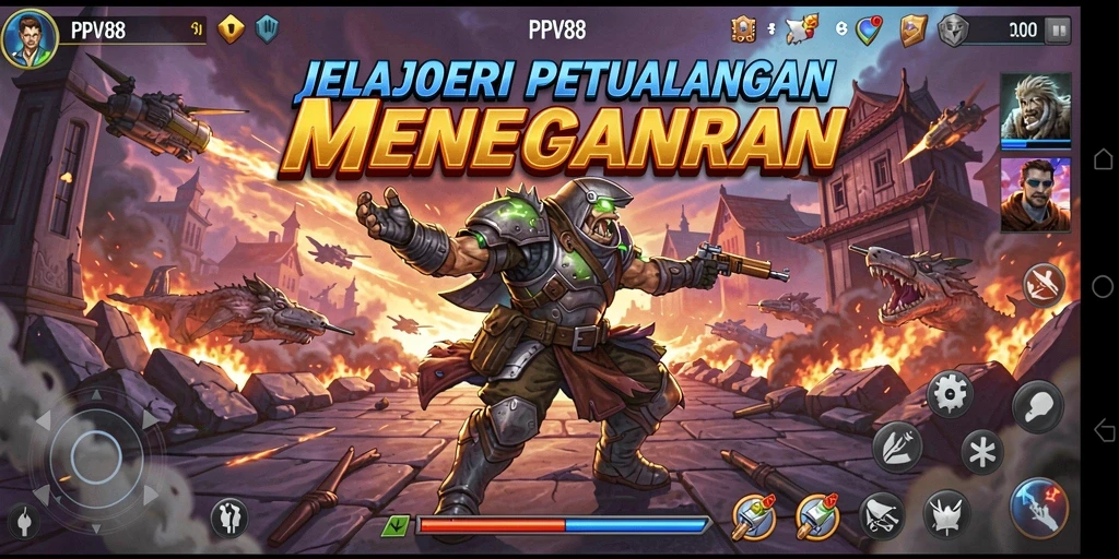 Tampilan seru gameplay petualangan di PPV88.