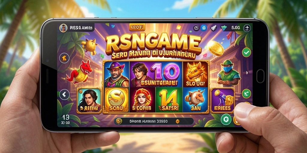 Tampilan gameplay seru RSNGAME saat bermain Slot.