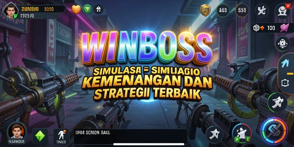 Screenshot gameplay WINBOSS yang menunjukkan strategi dan tantangan.