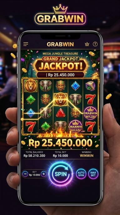 Beragam kategori aplikasi yang ditawarkan oleh grabwin.